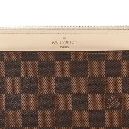 Louis Vuitton Damier Ebene Slim Purse Cream 7 of 10