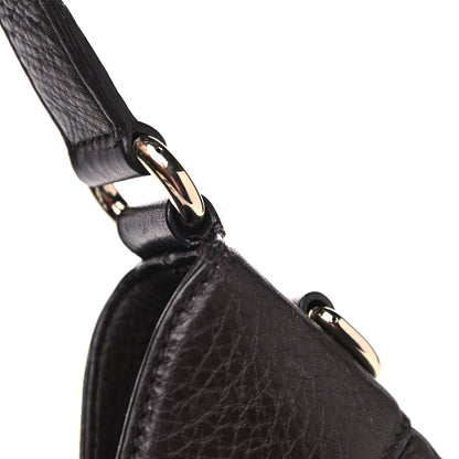 Gucci Calfskin Web Medium Dressage Hobo Coffee Brown 7 of 18