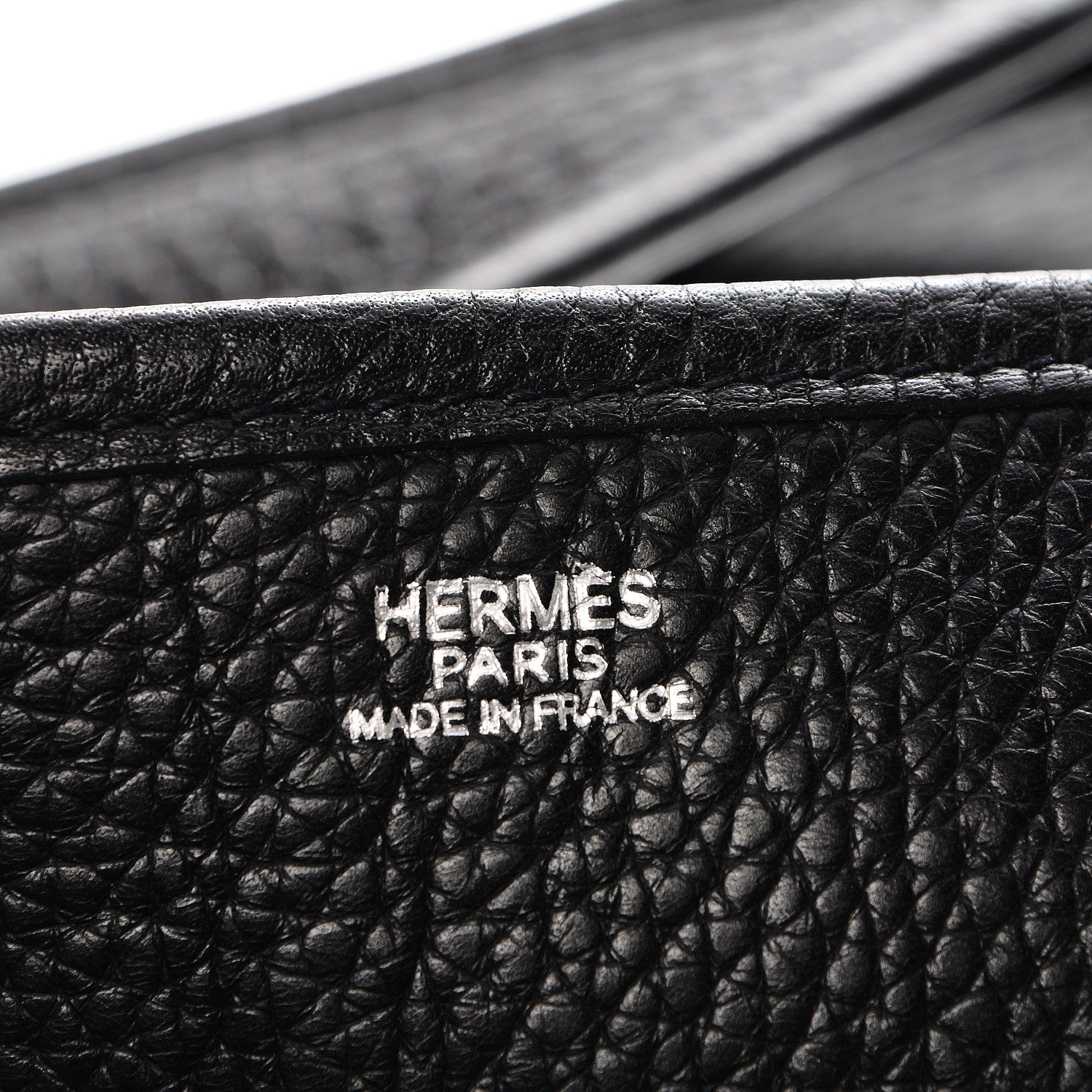 Hermes Taurillon Clemence Evelyne II TGM Black 6 of 7