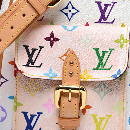 Louis Vuitton Monogram Multicolor Lodge GM White 9 of 11