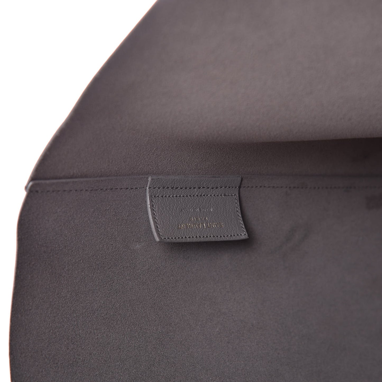 Calfskin Large Shopping Tote Coal