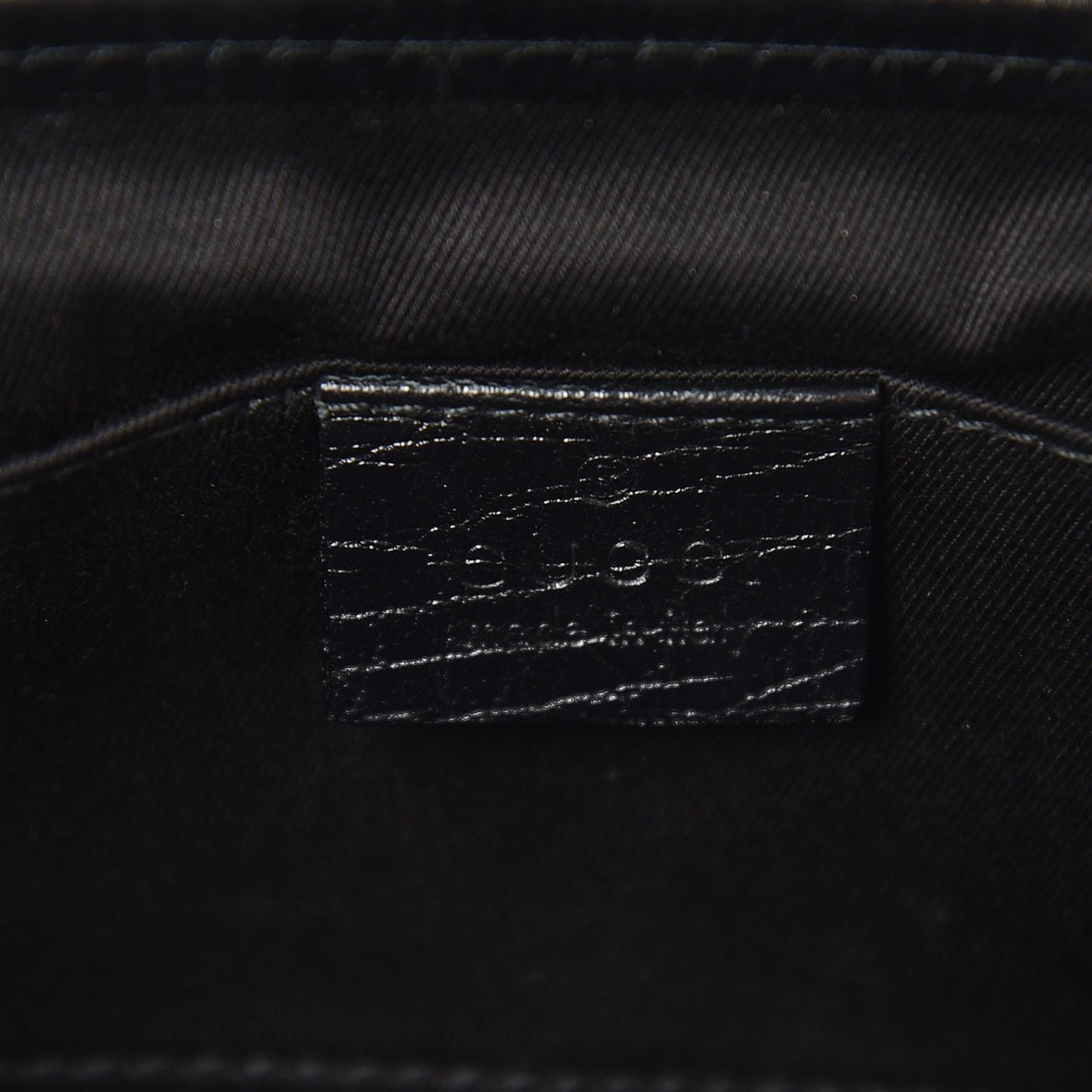 Monogram Small Bamboo Bullet Black