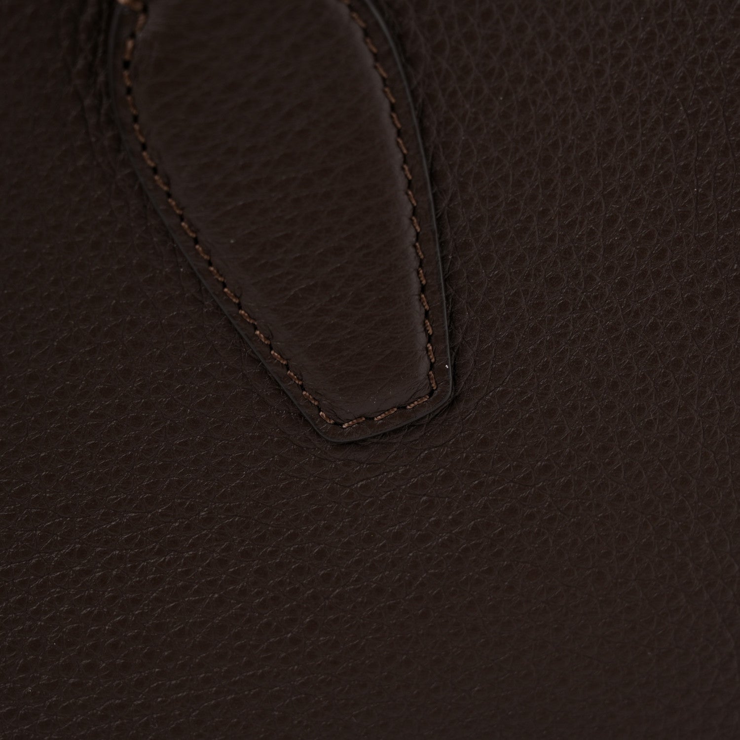 The Row Grained Calfskin EW India Deep Brown 11 of 12