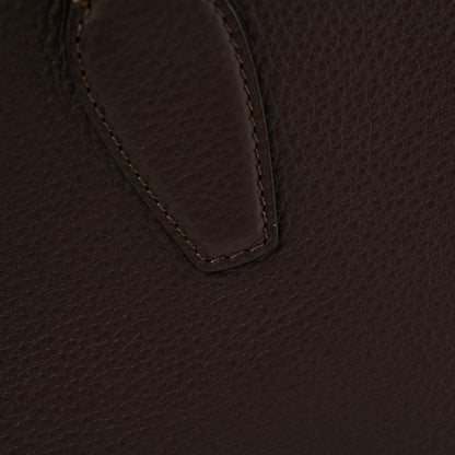 The Row Grained Calfskin EW India Deep Brown 11 of 12