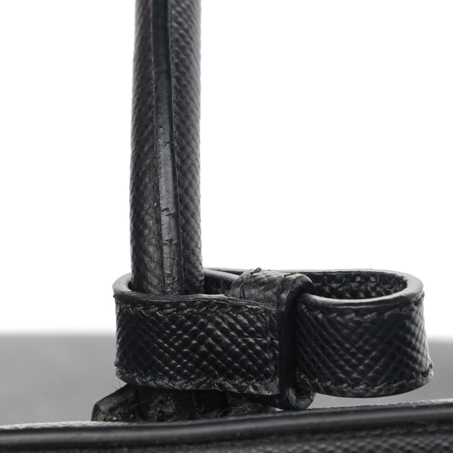 Prada Saffiano Cuir Twin Tote Black 16 of 21