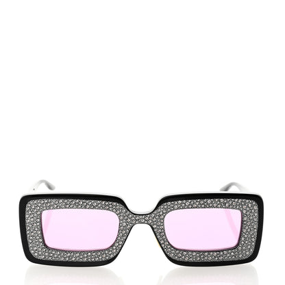 Gucci Acetate Crystal Hollywood Forever Sunglasses GG0974S Black 2 of 8
