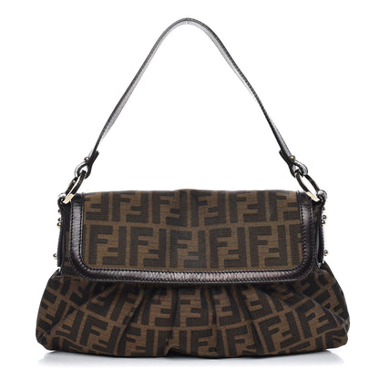 Fendi Zucca Small Chef Shoulder Bag Tobacco 1 of 7