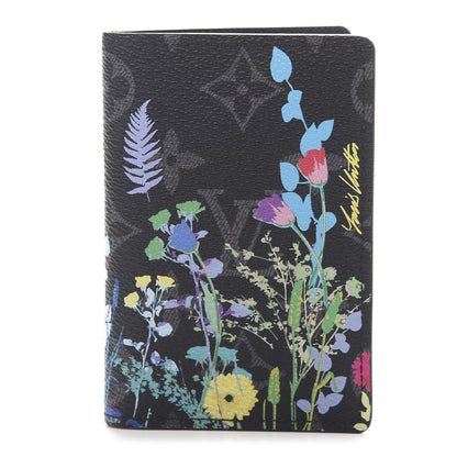 Louis Vuitton Monogram Eclipse Flower Print Pocket Organizer NM 1 of 6