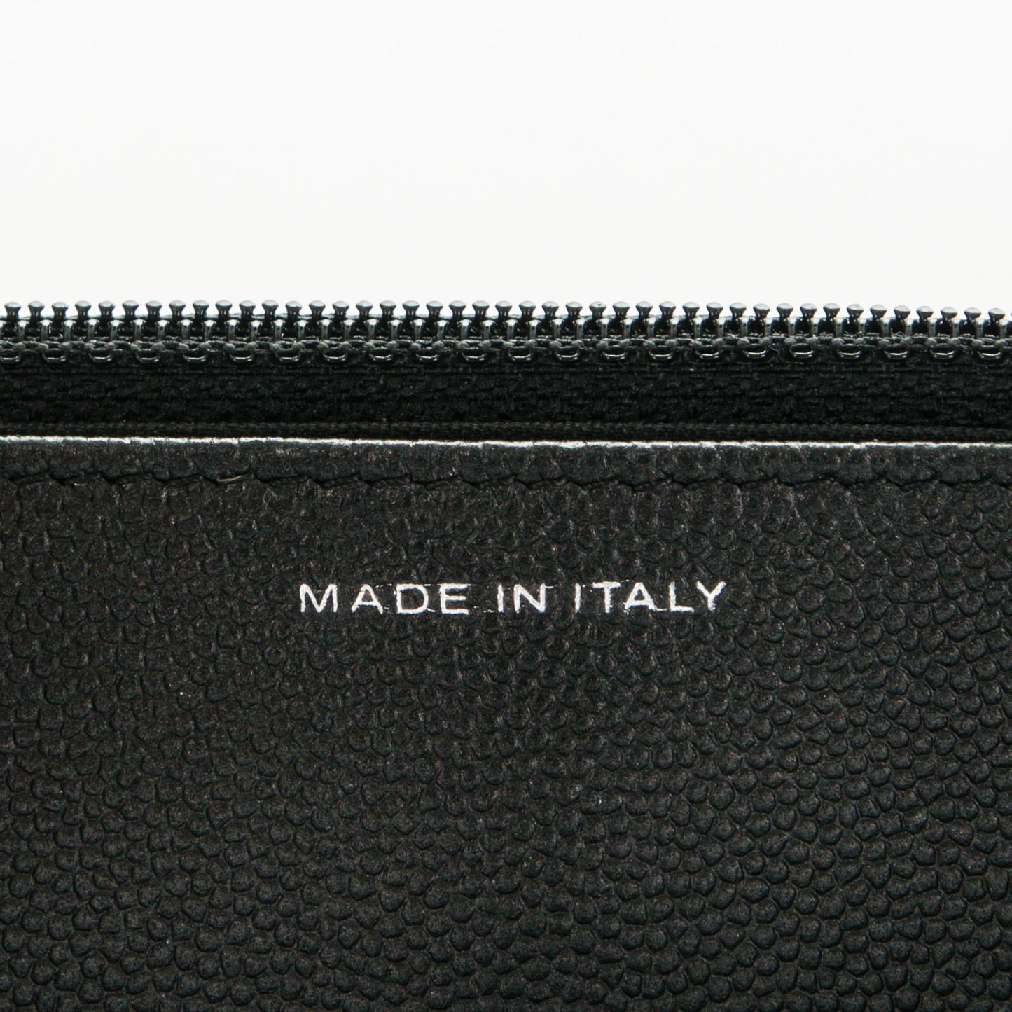 Caviar Quilted Boy Wallet On Chain WOC So Black