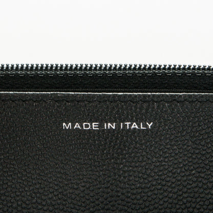 Chanel Caviar Quilted Boy Wallet On Chain WOC So Black 6 of 7