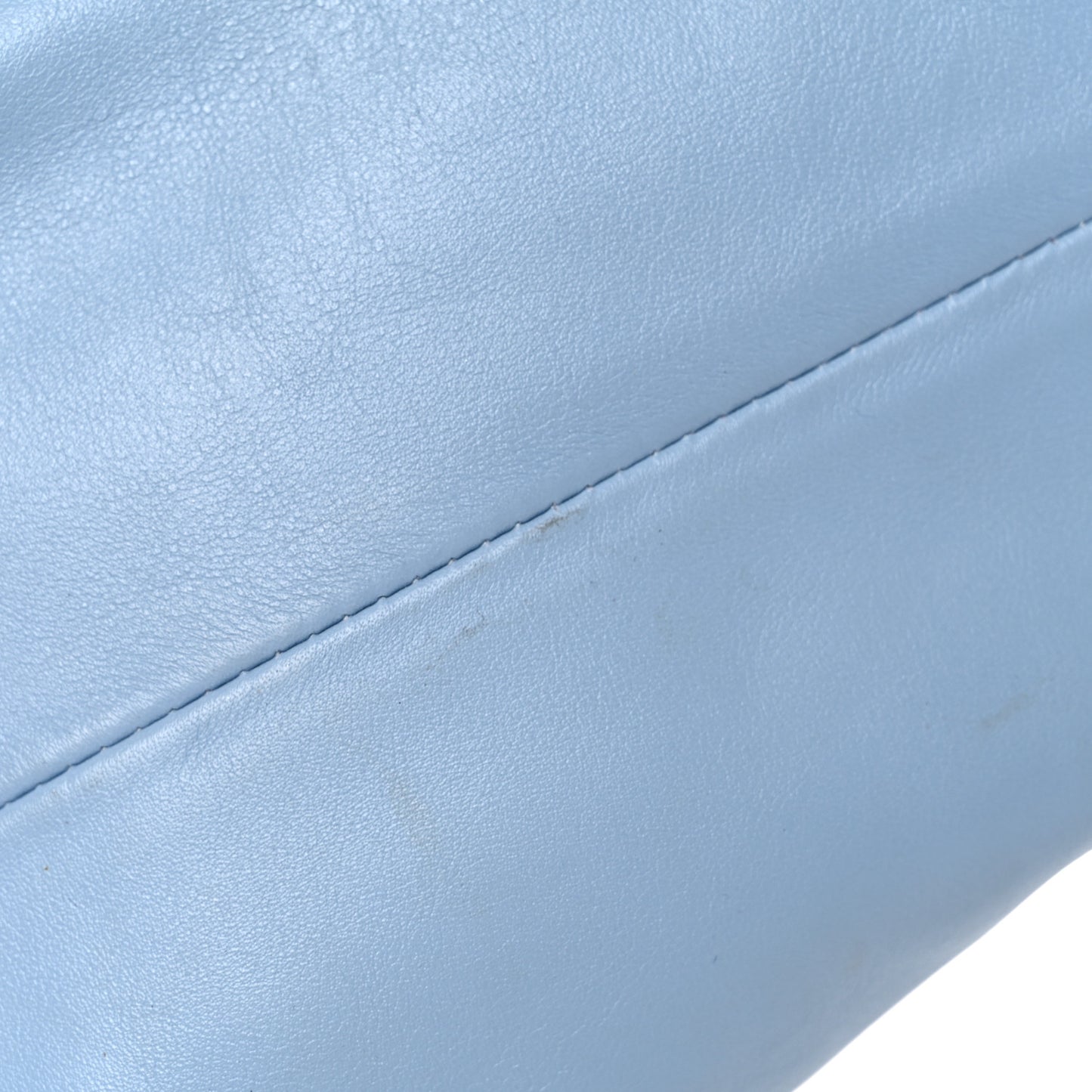 Butter Calfskin The Mini Pouch Ice