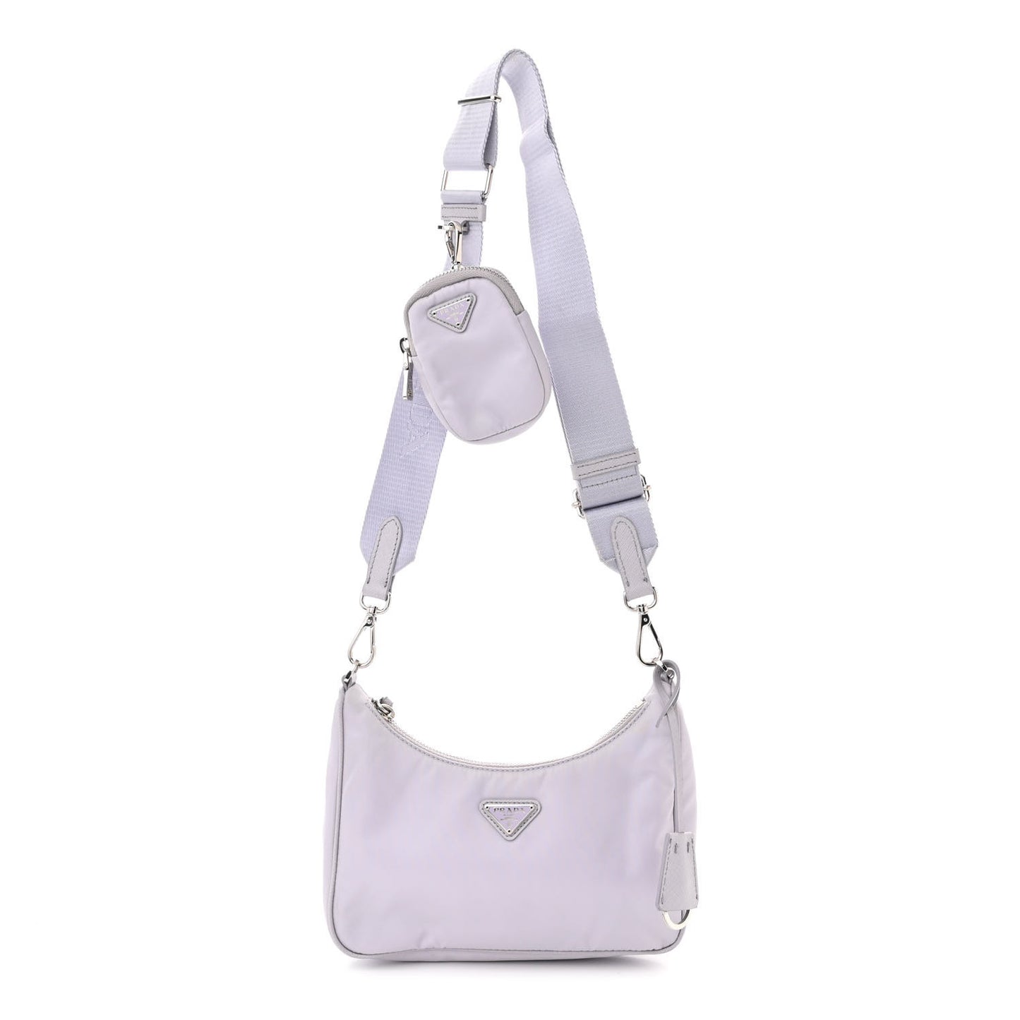 Re-Nylon Saffiano Re-Edition 2005 Shoulder Bag Glicine