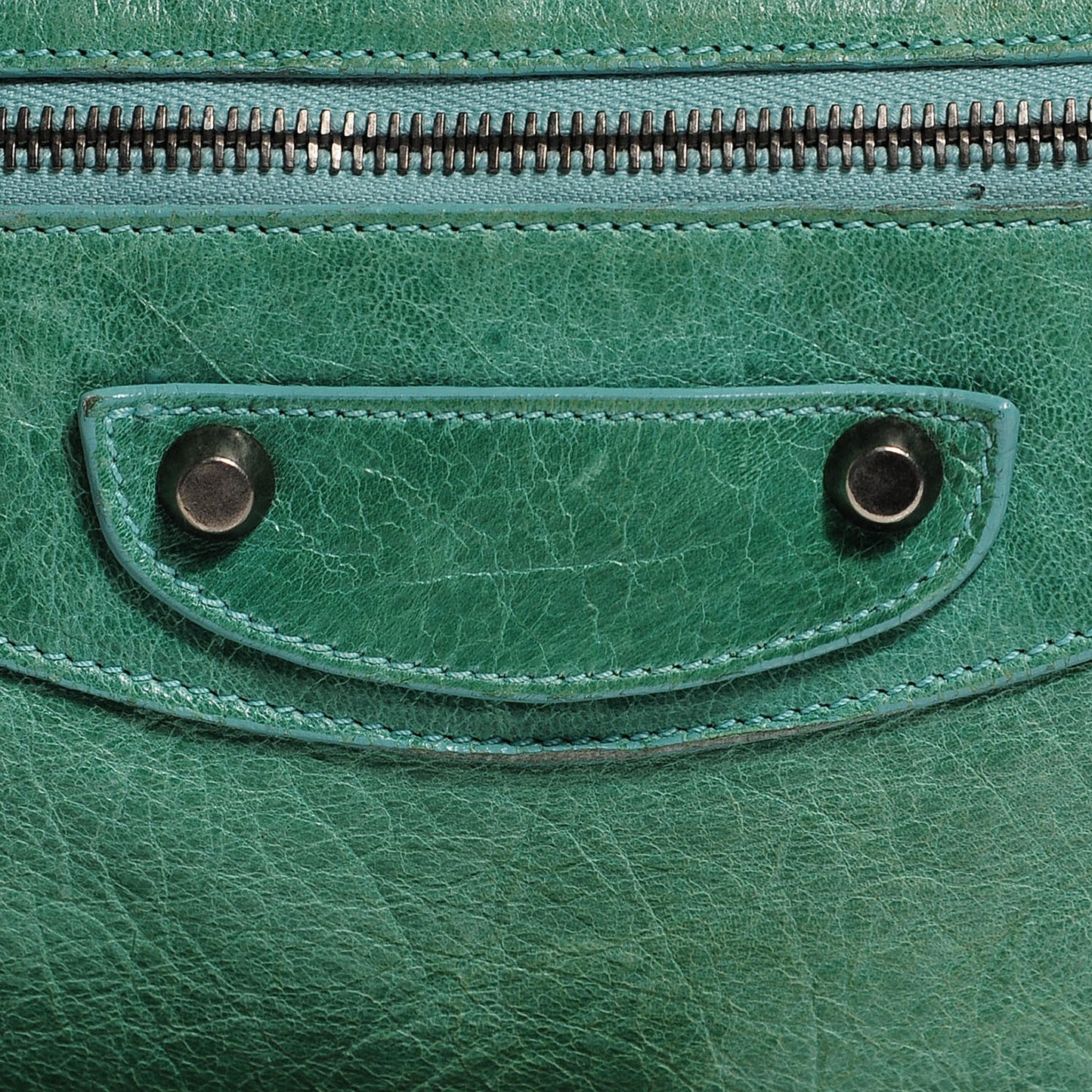 Chevre Classic Hardware Twiggy Seafoam