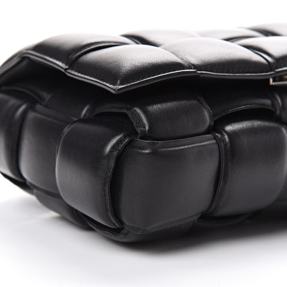 Bottega Veneta Nappa Maxi Intreccio Padded Cassette Crossbody Bag Black 7 of 8