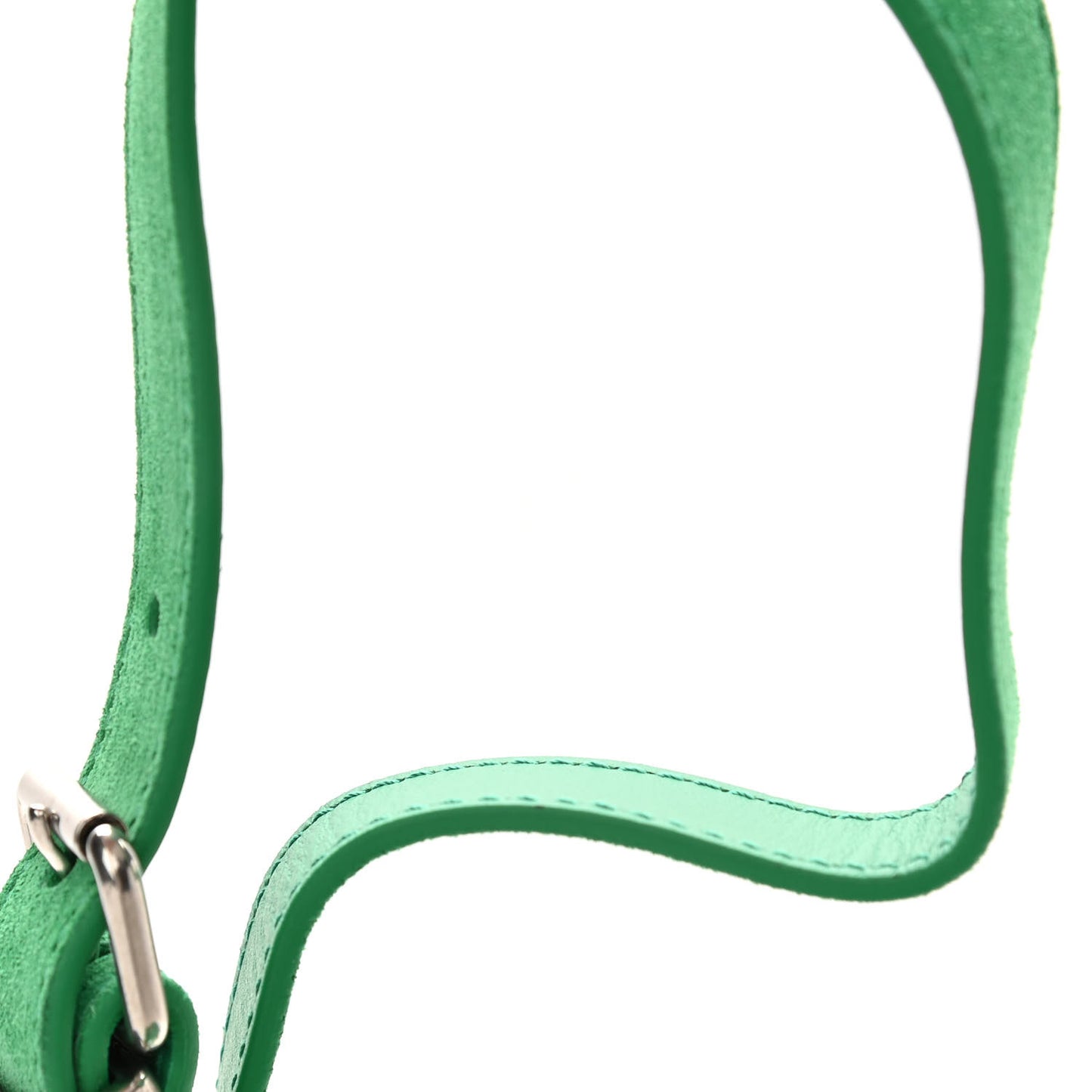 Suede Tiny PS1 Fringe Satchel Aloe