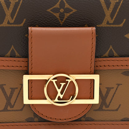 Louis Vuitton Reverse Monogram Dauphine Chain Wallet 7 of 10