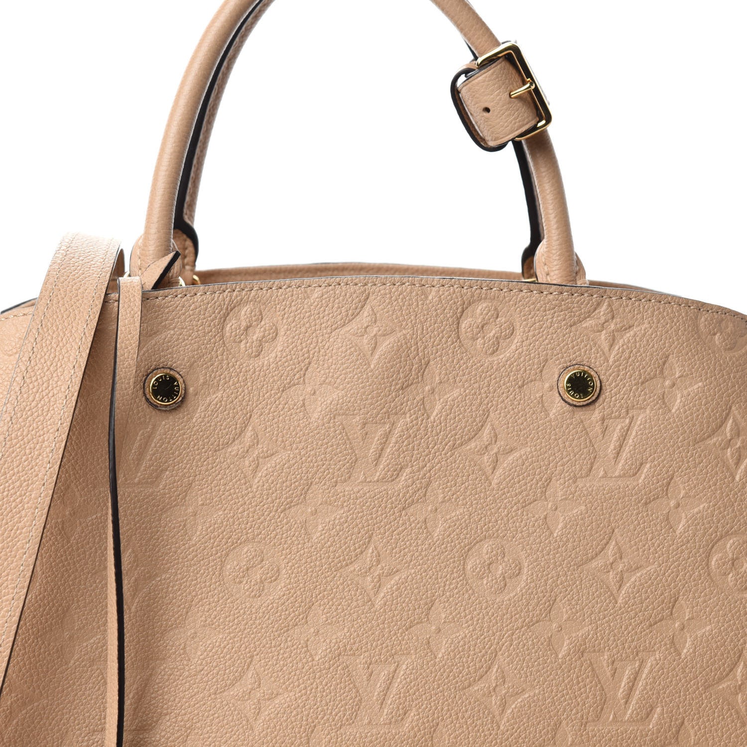Louis Vuitton Empreinte Montaigne MM Beige Rose 10 of 10