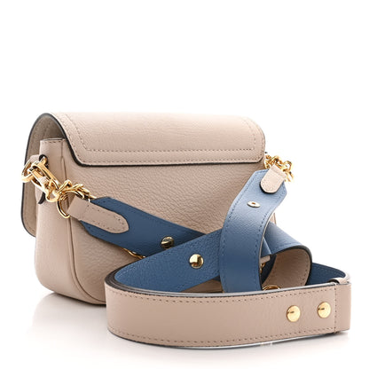 Louis Vuitton Grained Calfskin Lockme Tender Greige 3 of 10