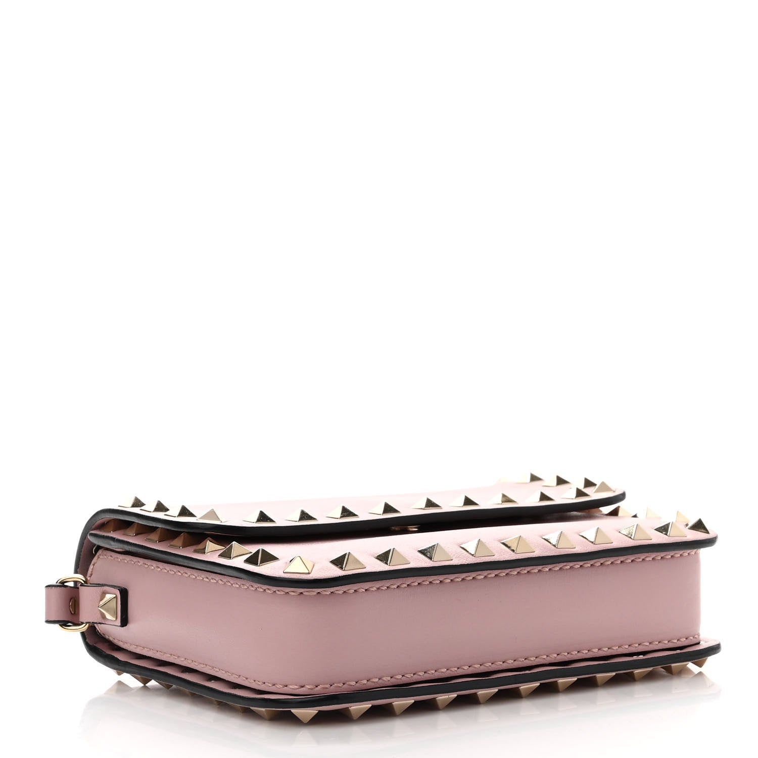 Valentino Garavani Vitello Rockstud Crossbody Bag Water Rose 4 of 9