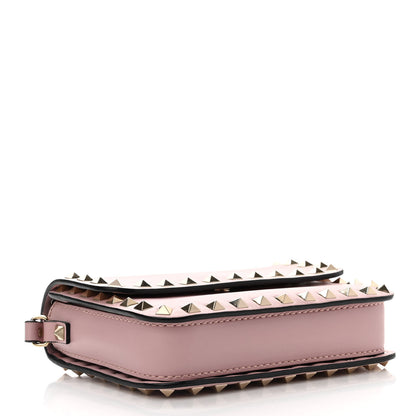 Valentino Garavani Vitello Rockstud Crossbody Bag Water Rose 4 of 9