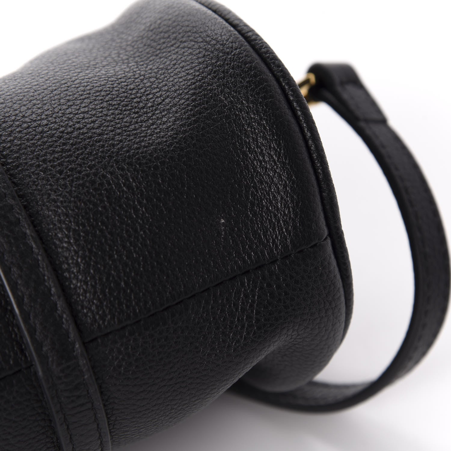Mansur Gavriel Pebbled Calfskin Mini Mini Duffel Bag Black 11 of 11