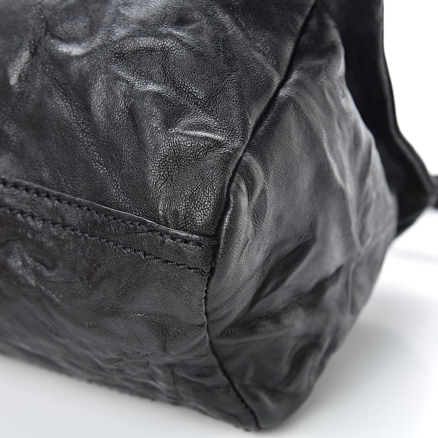 Tumbled Sheepskin Mini Pandora Black