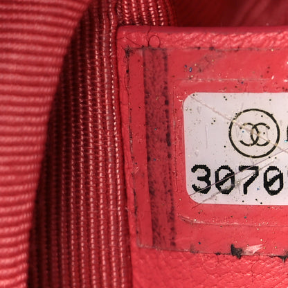 Chanel Lambskin Bucket Chain Drawstring Bag Pink 6 of 8