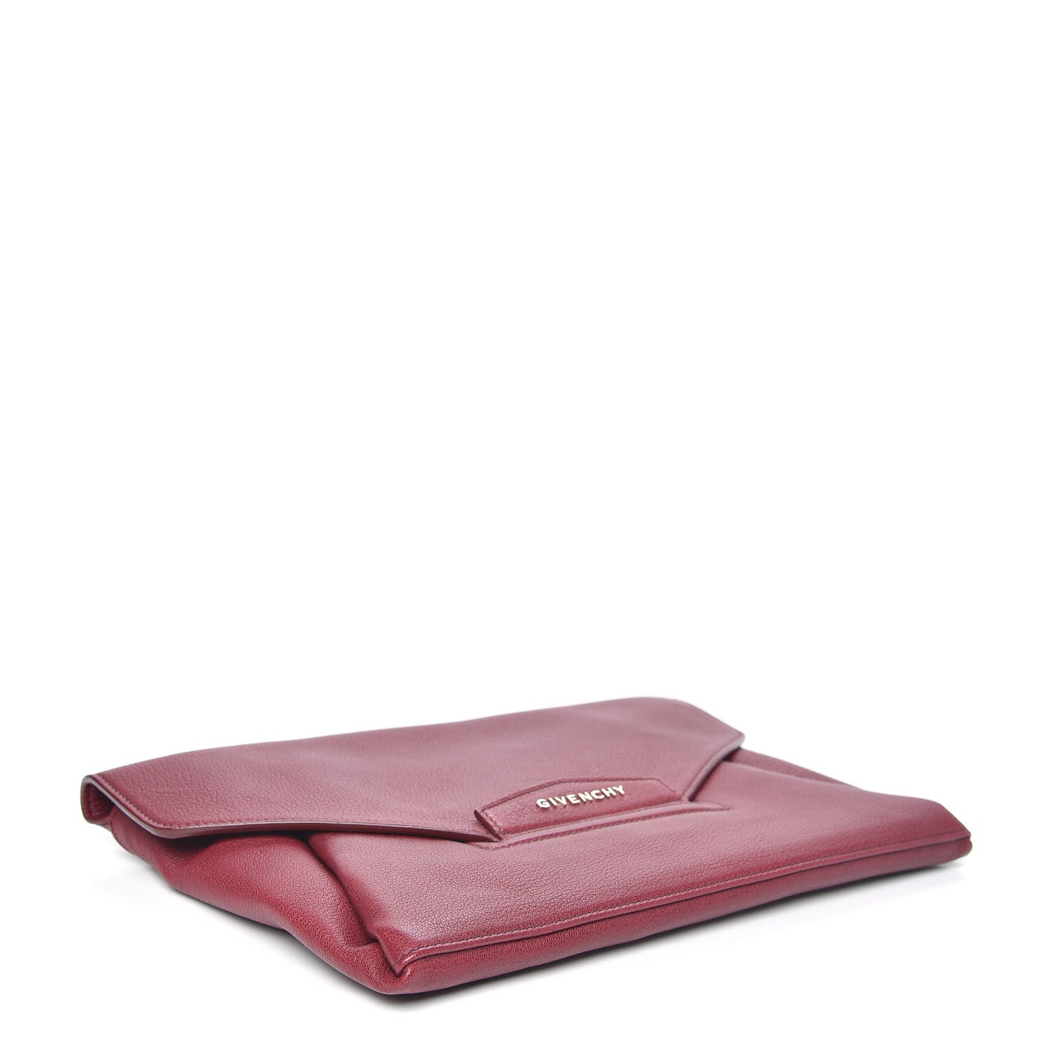 Givenchy Sugar Goatskin Medium Antigona Envelope Clutch Raspberry 4 of 7