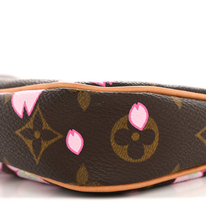 Louis Vuitton Monogram Cherry Blossom Pochette Accessories Brown 10 of 11