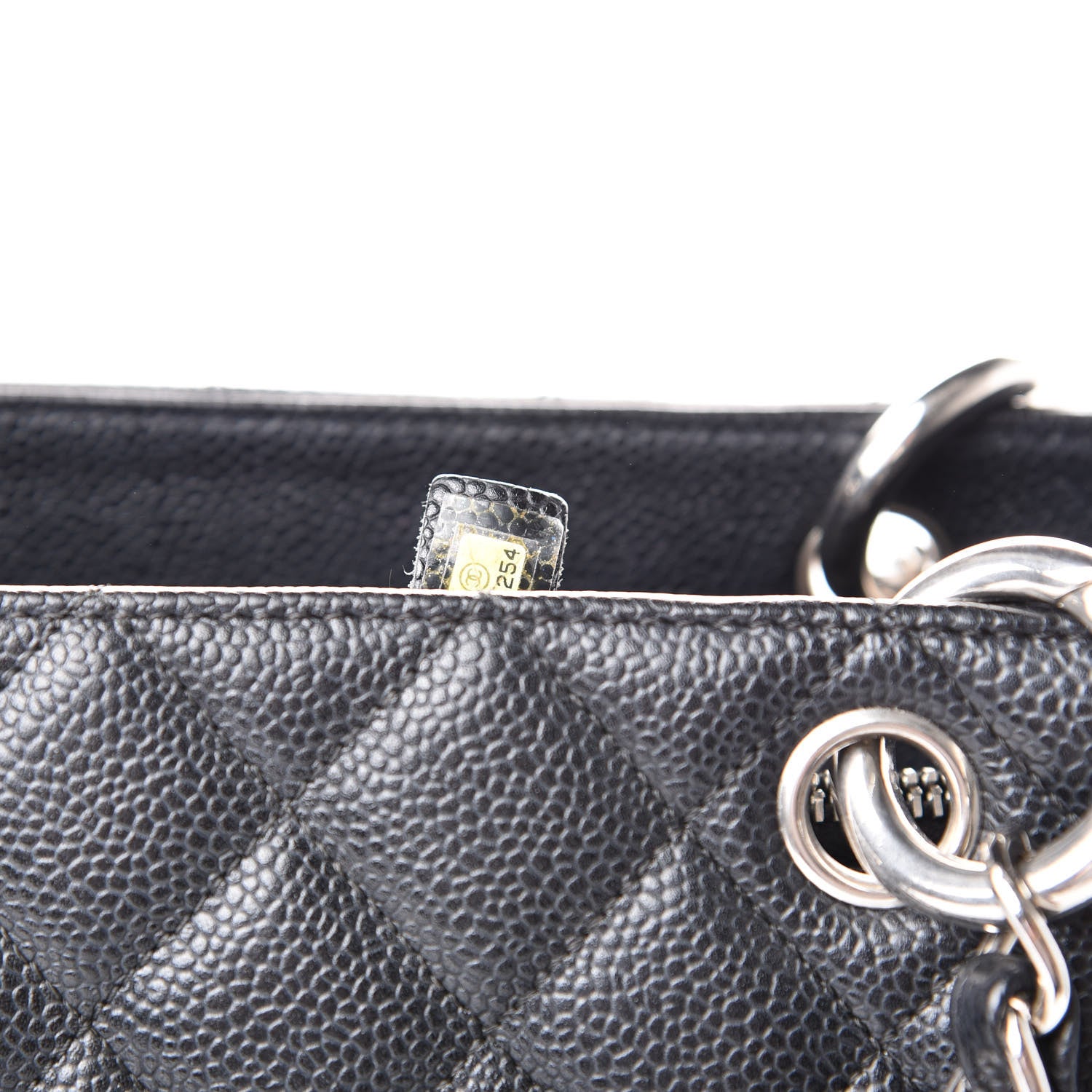 Chanel Caviar Quilted Grand Shopping Tote GST Black 7 of 10
