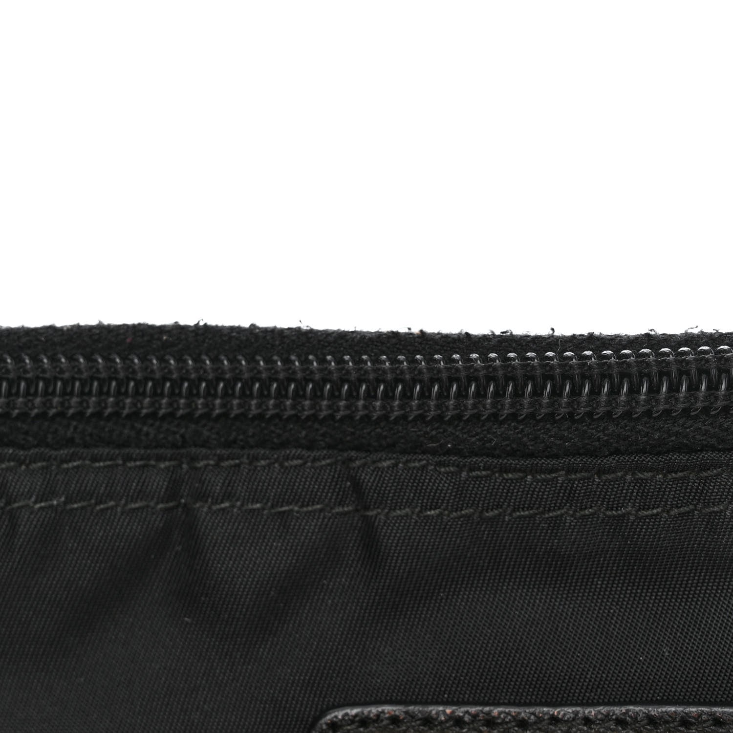Prada Nylon Saffiano Flat Messenger Bag Black 9 of 9