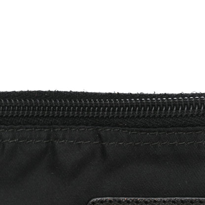 Prada Nylon Saffiano Flat Messenger Bag Black 9 of 9