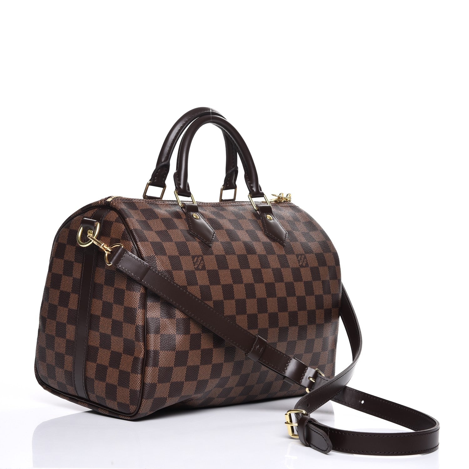 Louis Vuitton Damier Ebene Speedy Bandouliere 30 4 of 9