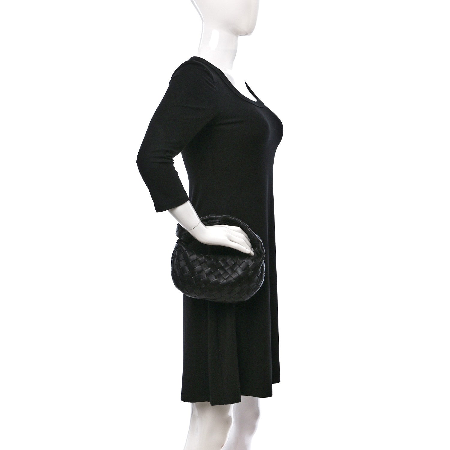 Bottega Veneta Nappa Intrecciato Mini Jodie Black 2 of 10