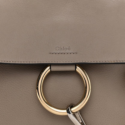 Chloe Calfskin Medium Faye Day Shoulder Bag Motty Grey 10 of 17