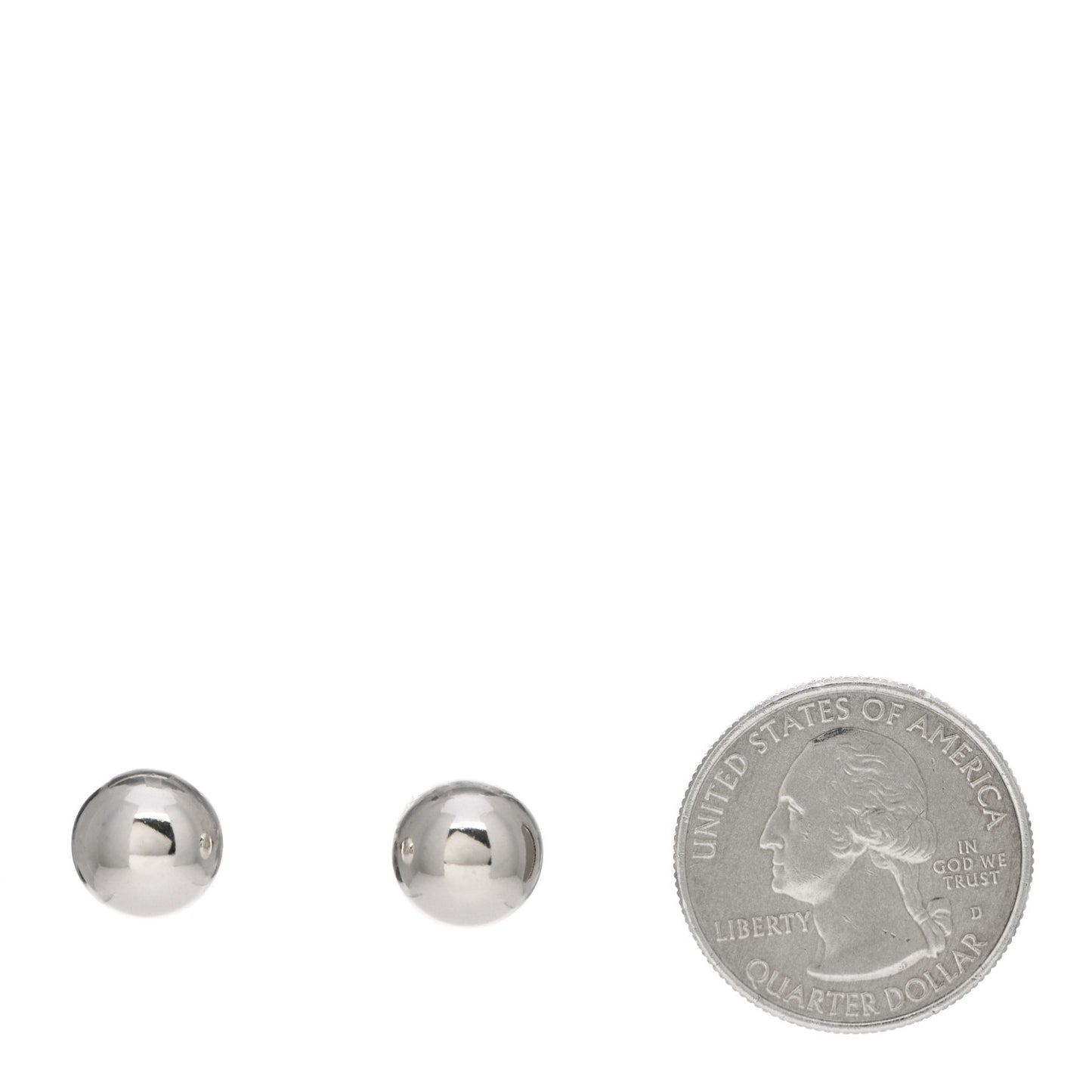 Sterling Silver 10mm HardWear Ball Earrings