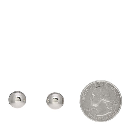 Tiffany Sterling Silver 10mm HardWear Ball Earrings 2 of 3