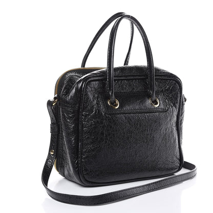 Balenciaga Agneau S Blanket Square Tote Black 3 of 8