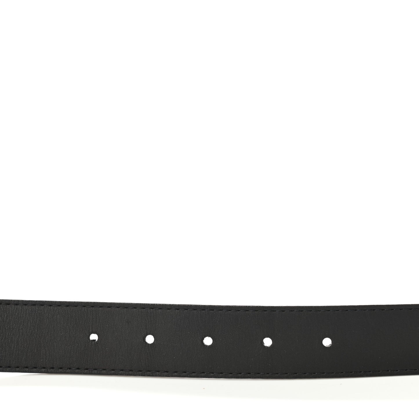 Damier Ebene LV Paris Buckle Belt 80 32 Silver