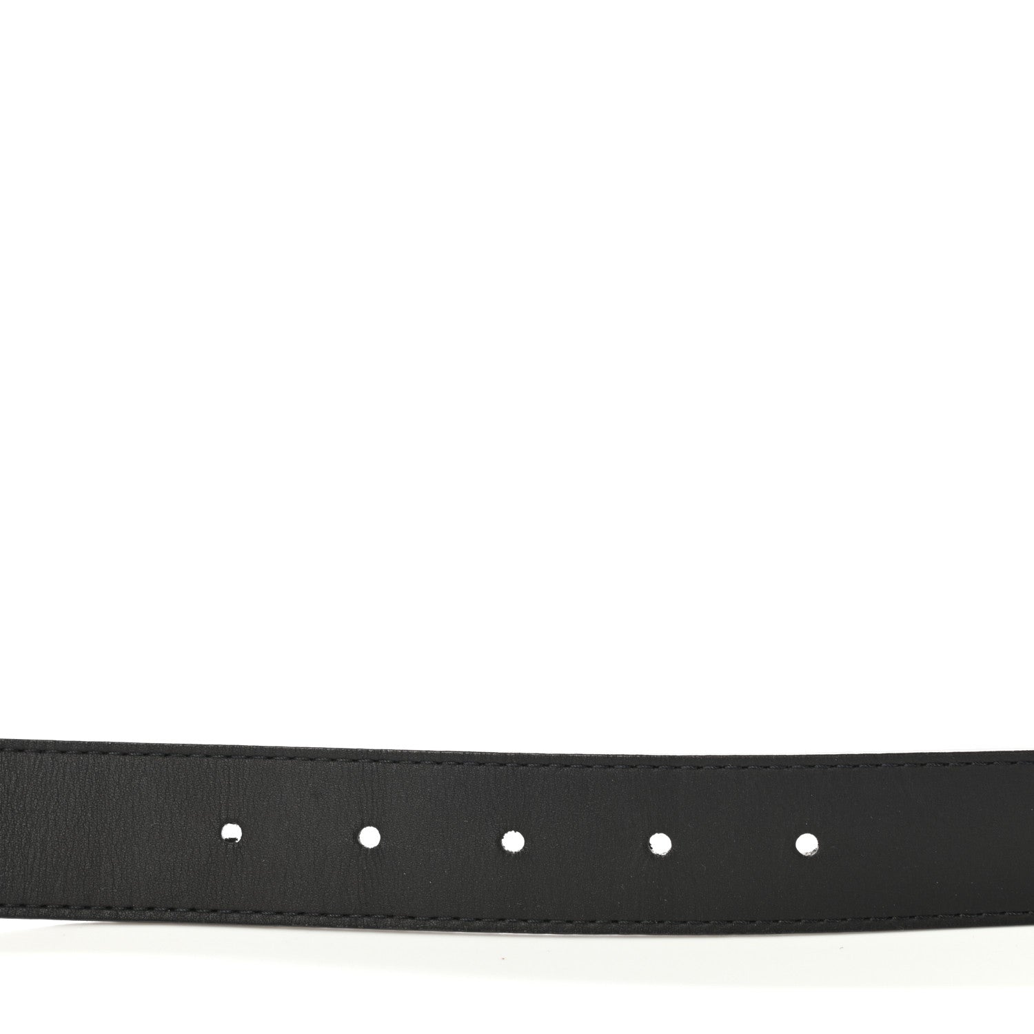 Louis Vuitton Damier Ebene LV Paris Buckle Belt 80 32 Silver 4 of 6