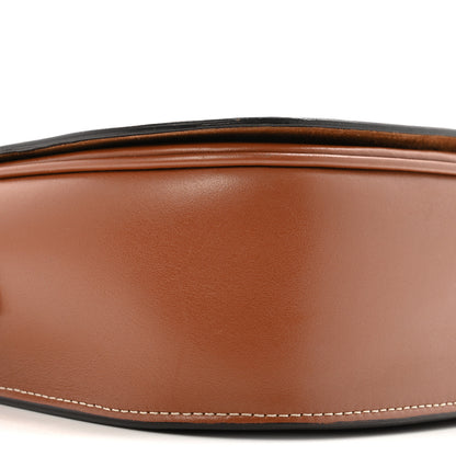 Celine Smooth Calfskin Cuir Triomphe Folco Crossbody Bag Tan 9 of 13