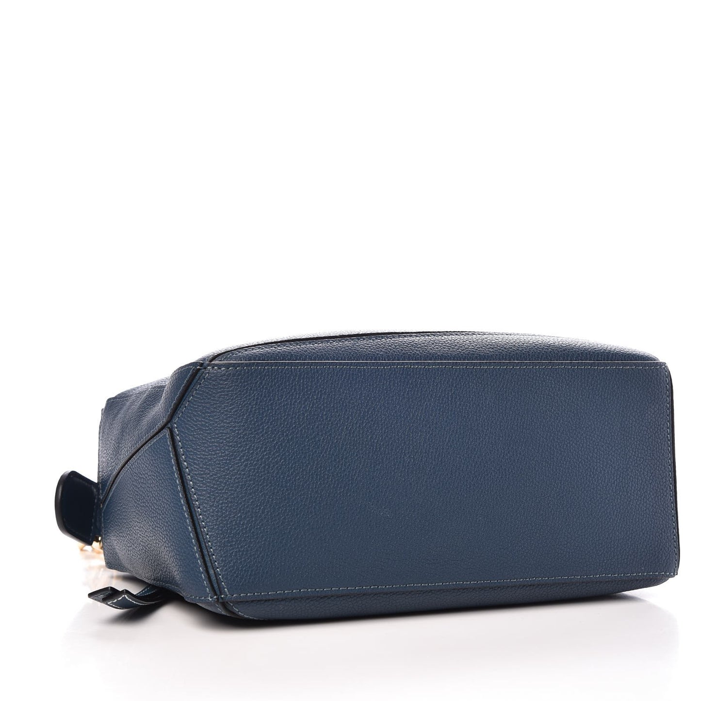 Grained Calfskin Small Puzzle Shoulder Bag Dark Blue