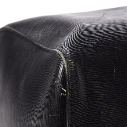 Louis Vuitton Epi Keepall 55 Black 12 of 21