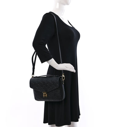 Louis Vuitton Empreinte Pochette Metis Black 2 of 11