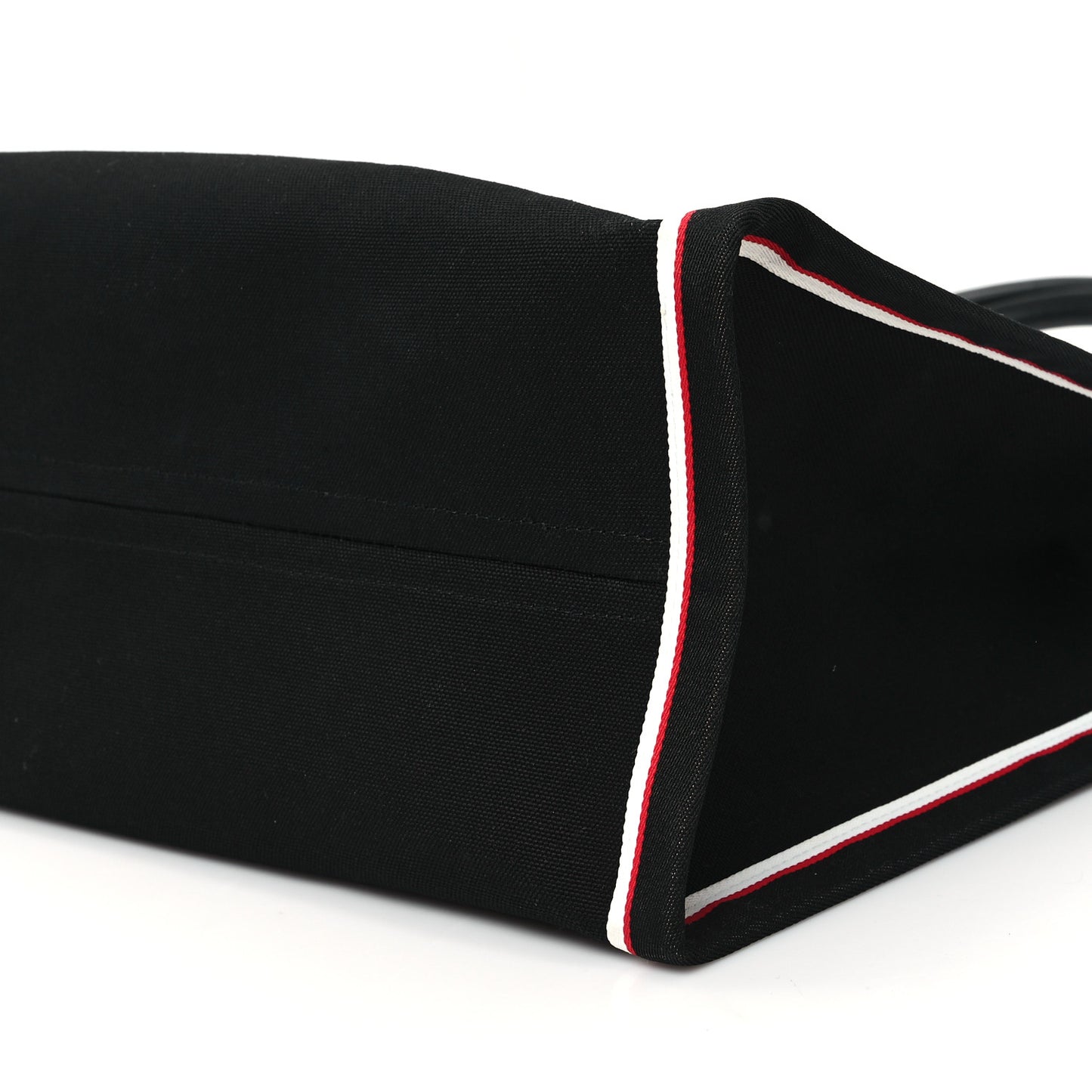 Linen Calfskin Extra Large Nastroloubi F.A.V.L. Tote Black