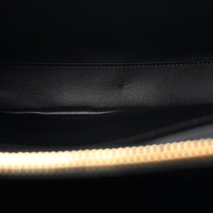 Celine Satinated Calfskin Small 16 Top Handle Bag Black 5 of 11