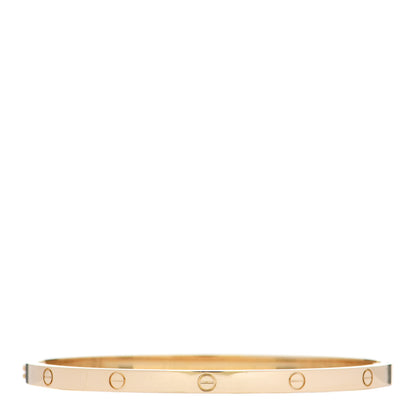 Cartier 18K Yellow Gold Small LOVE Bracelet 17 2 of 5