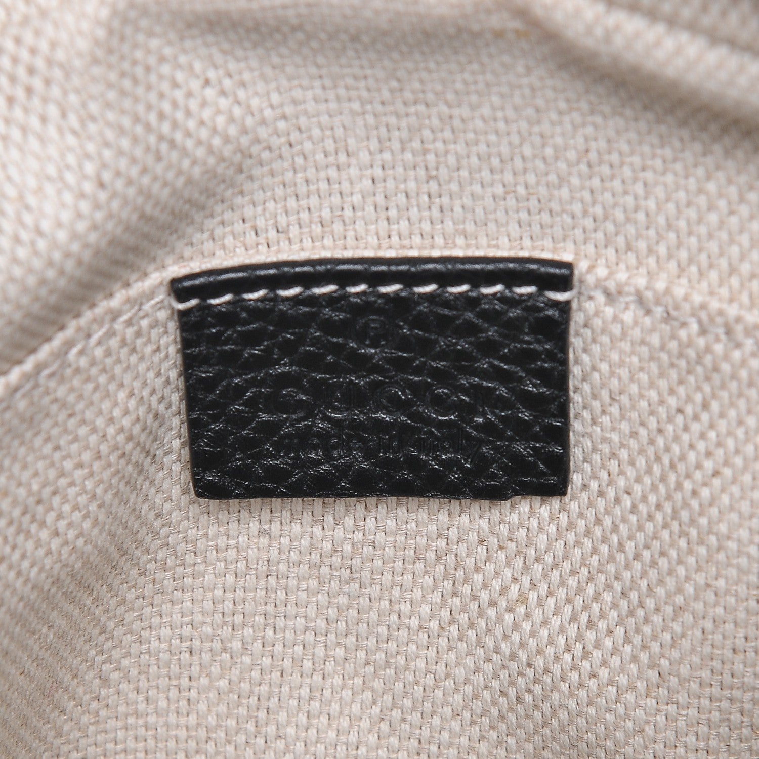 Gucci Pebbled Calfskin Small Soho Disco Bag Black 6 of 6