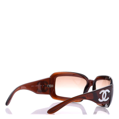 Chanel Mother of Pearl Sunglasses 5076 Brown 3 of 8