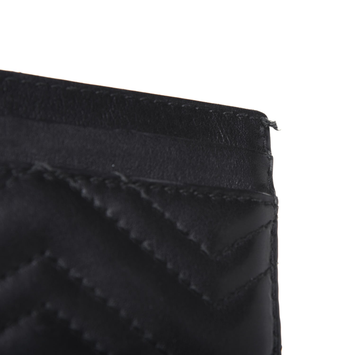 Gucci Calfskin Matelasse GG Marmont Card Holder Black 10 of 10